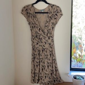 Anthropologie dress by Leifnotes